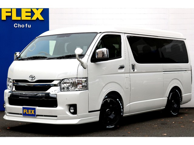 ハイエース調布店０４２４－４０－１１９１までお問い合わせください！新車ハイエースワゴンＧＬ２７００ｃｃガソリン車10人乗り！
