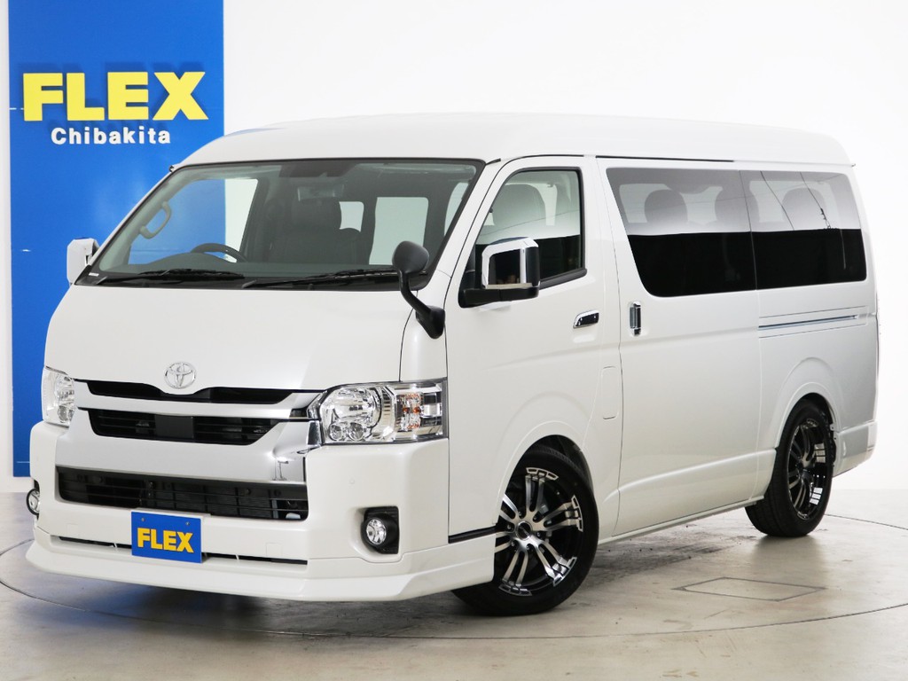 新車未登録　ハイエースワゴンＧＬ　一部改良後　ガソリン２ＷＤ　ＦＬＥＸオリジナル内装アレンジ【Ｖｅｒ２】！