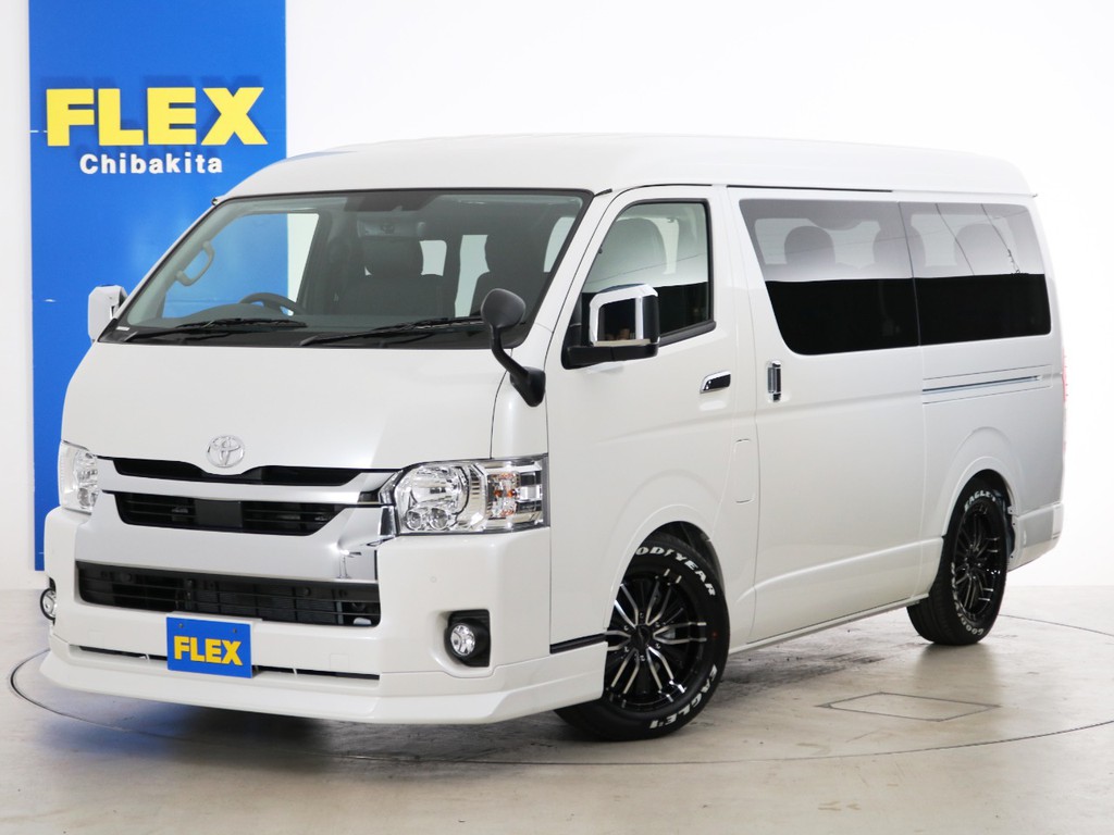 新車未登録　ハイエースワゴンＧＬ　一部改良後　ガソリン２ＷＤ　ＦＬＥＸオリジナル内装アレンジ【Ｖｅｒ１】！