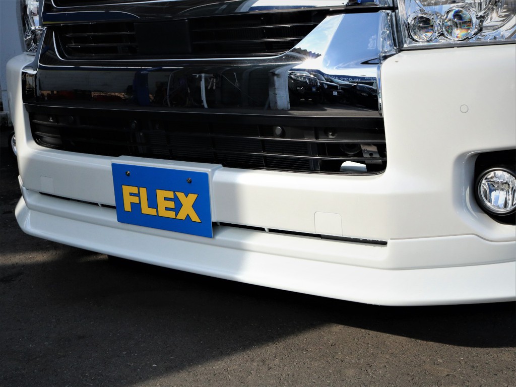 ＦＬＥＸオリジナルデルフィーノラインフロントスポイラー！