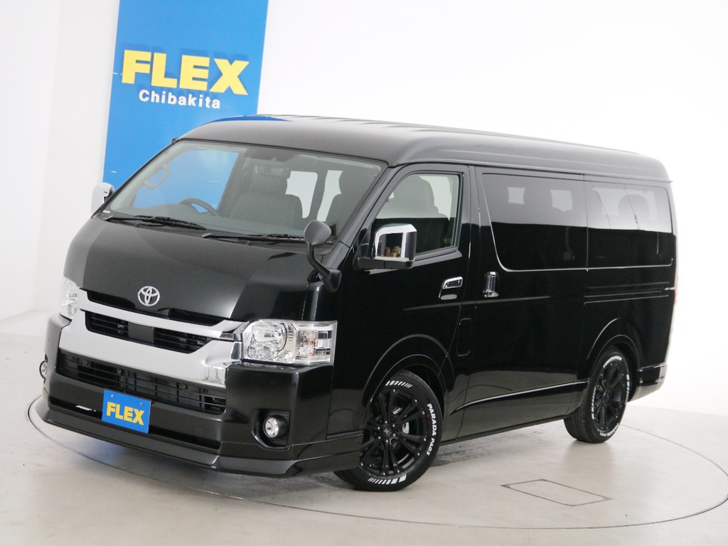 新車未登録　ハイエースワゴンＧＬ　一部改良後　１０人乗り３ナンバー登録　ガソリン２ＷＤ　ＦＬＥＸオリジナル内装アレンジ【Ｖｅｒ１．５】！