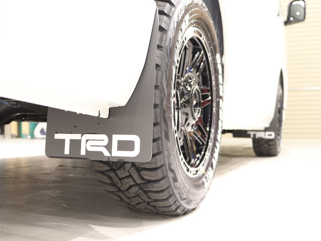 TRDマッドフラップ！