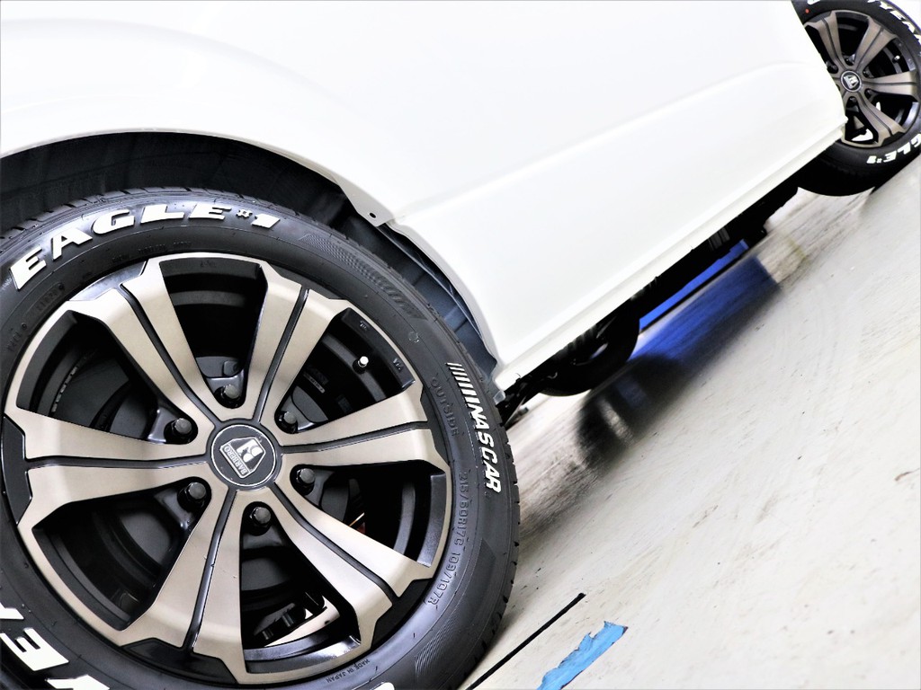 １７inchＦＬＥＸオリジナルカラーバルベロアーバングランデアルミホイール＆１７inchグットイヤーナスカータイヤ装着！