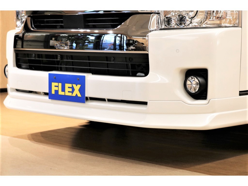 【フロントカスタム】オリジナルリップスポイラーを装着！視覚効果でかっこよくドレスアップしております！