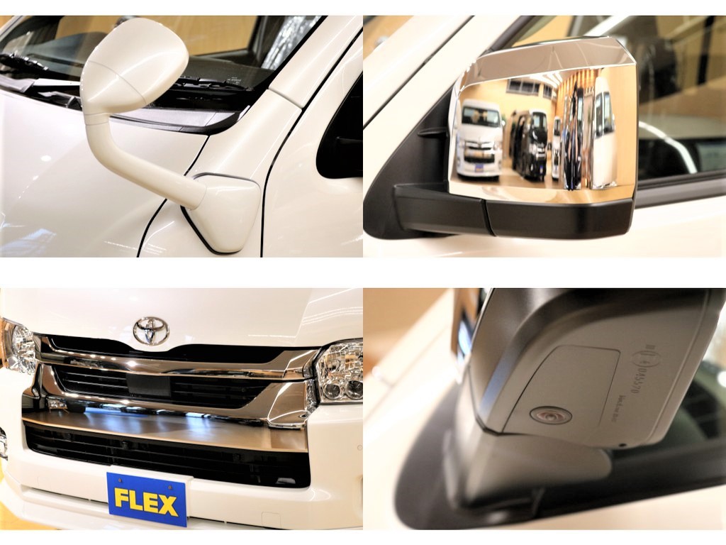 【新装備多数】見た目が控えめになったTSSや新仕様のサイドミラーも搭載！ガッツミラーは同色塗装済みです！