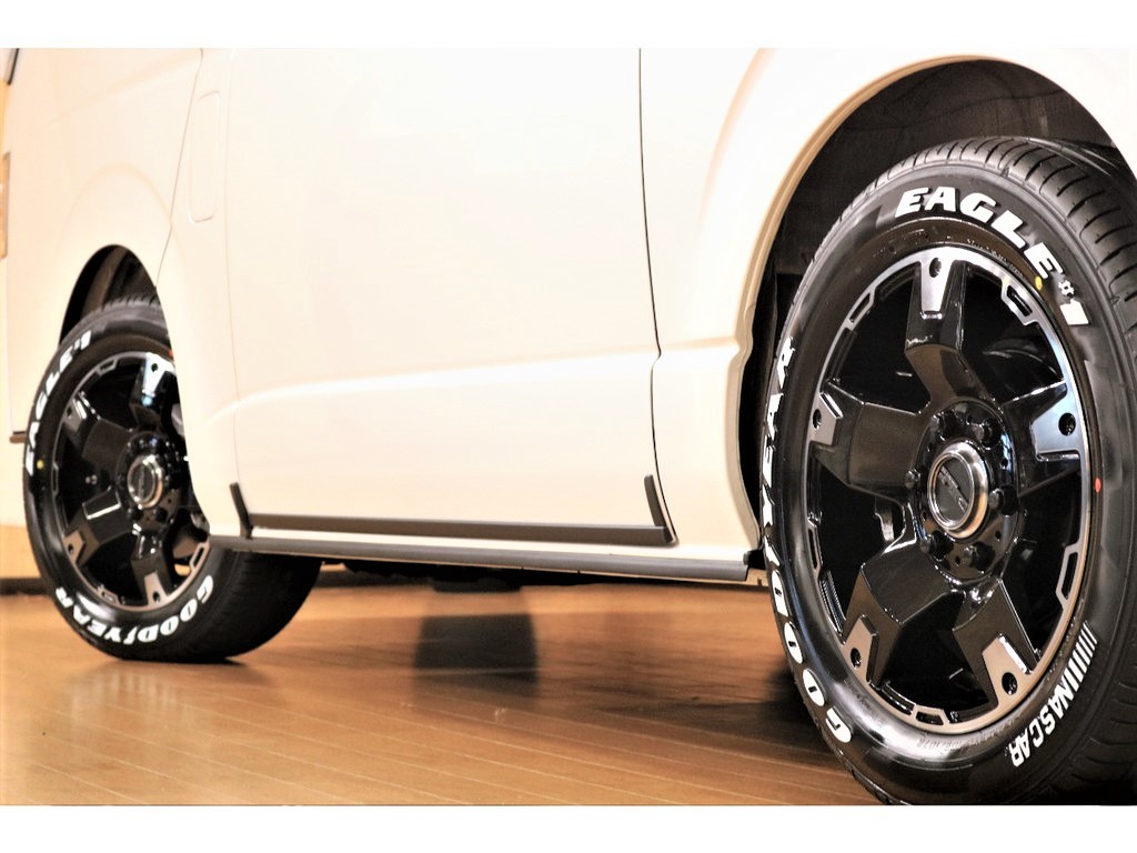 【タイヤ・ホイール】力強い見た目のホイールです！