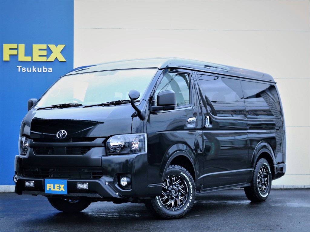 新車ハイエースW「GL」１０人乗り４WDガソリン！内装アレンジVER1が完成！