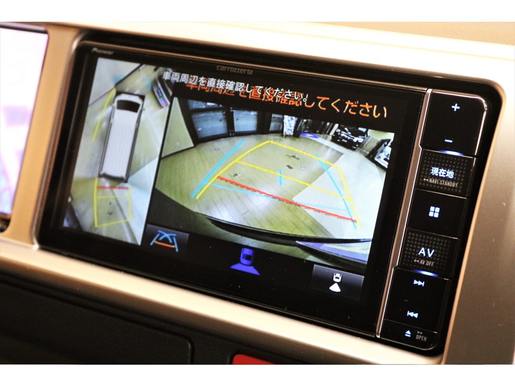 パノラミックビューモニター連動施工済★駐車も安全に行なえます♪