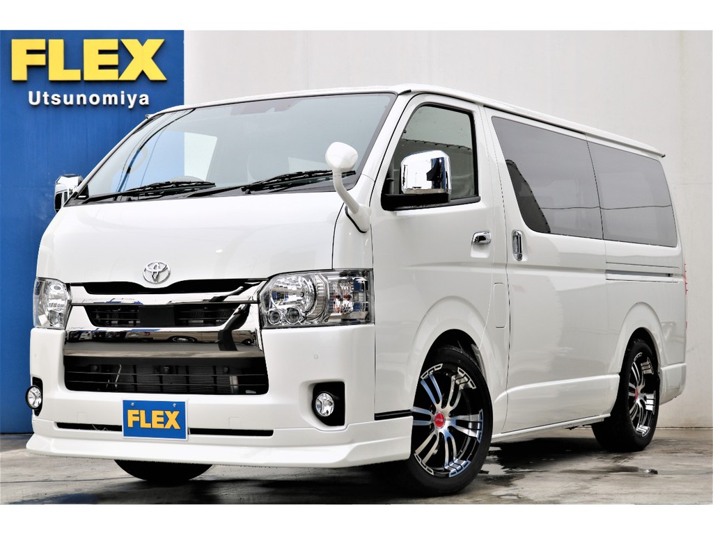 【新型/新車】ハイエースＳ－ＧＬダークプライムⅡ人気のディーゼルターボ