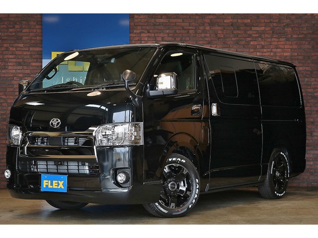 【新車未登録　ハイエースバン　ダークプライムⅡ　ディーゼル４ＷＤ】お気軽にフレックスランクルハイエース石川店076-274-6002までお問い合わせ下さい！