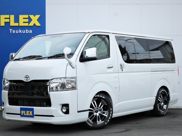 新車ハイエースＶスーパーＧＬ５人乗り２ＷＤガソリン車、特別仕様車ダークプライム２！見た目にこだわった一台が入庫！