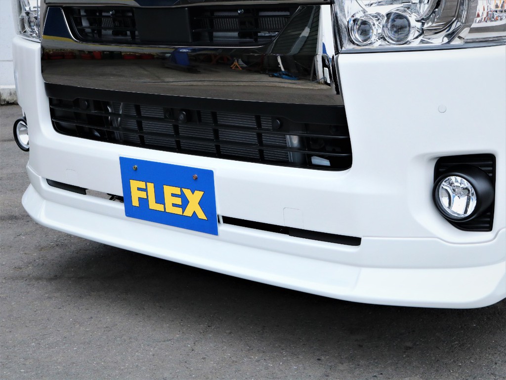 ＦＬＥＸオリジナルデルフィーノラインフロントスポイラー！