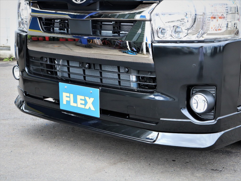 ＦＬＥＸオリジナルデルフィーノラインフロントスポイラー！