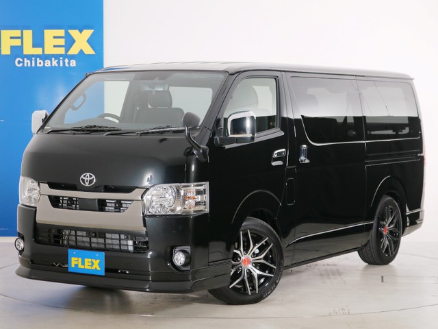 新車未登録　ハイエースバン　Ｓ－ＧＬ　一部改良後　ＤＰⅡ　ガソリン２ＷＤ　２段ベッドカスタムＰＫＧ！
