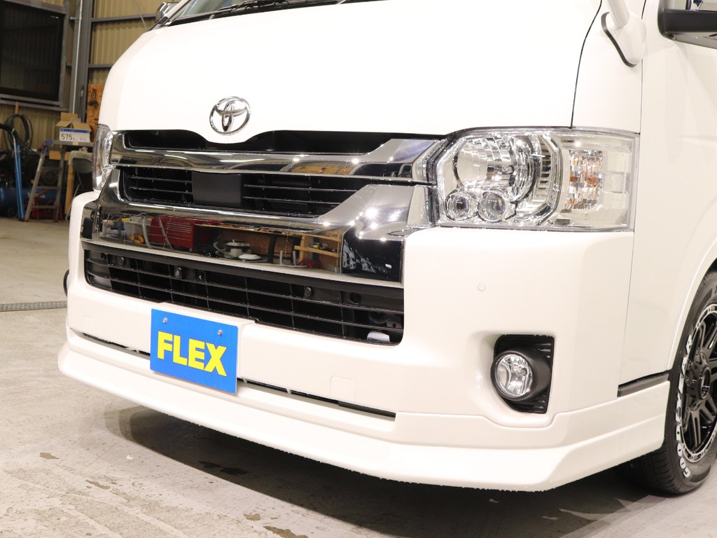 FLEXオリジナルフロントリップスポイラーを装着！