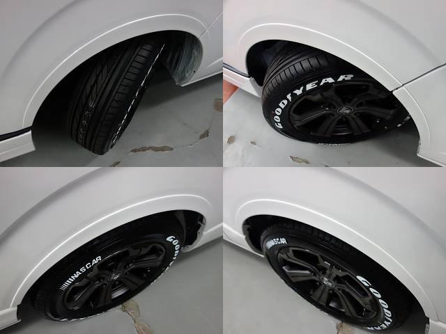 ＦＬＥＸオリジナルオーバーフェンダーを装着！車検対応車両になります♪