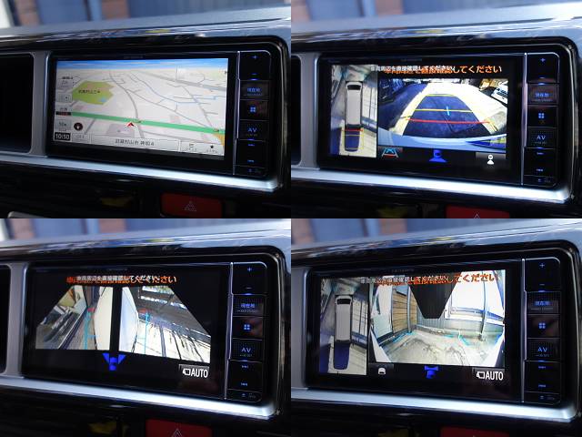 もちろんパノラミックビューモニターの映像をナビに映せるように、配線加工済みです♪