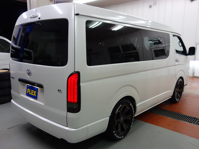 カッコよく決まったハイエースを是非この機会に！！