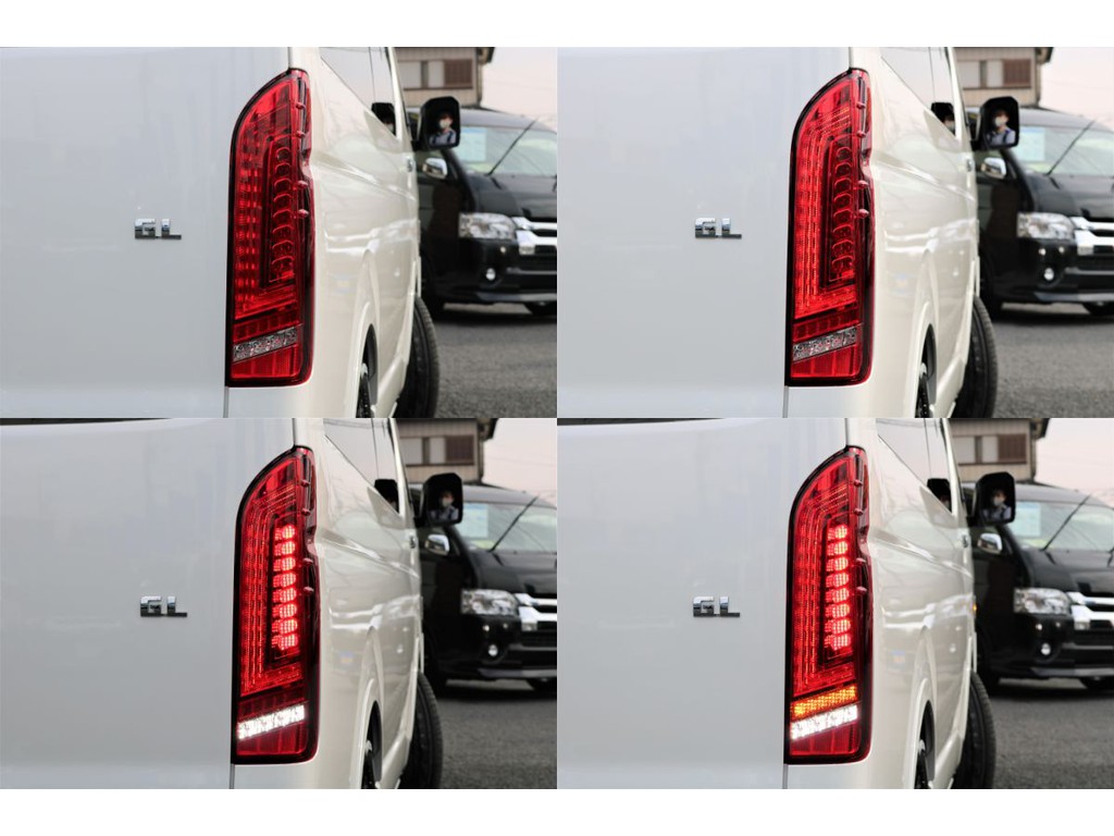 プレステージＬＥＤテールランプ！流行りのシーケンシャルタイプです☆