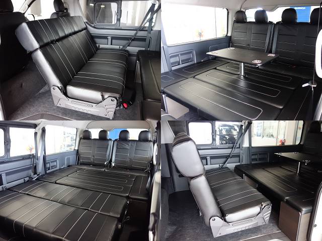 新型ハイエースワゴンＧＬ２ＷＤアレンジＡＳシートアレンジツインナビパッケージ完成致しました！！店頭在庫車、即納車もご対応可能になります！！