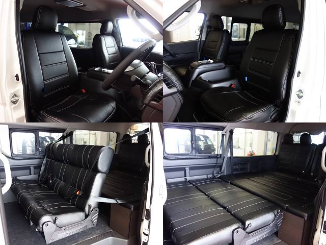 新型ハイエースワゴンＧＬ２ＷＤアレンジＡＳシートアレンジツインナビパッケージ完成致しました！！店頭在庫車、即納車もご対応可能になります！！