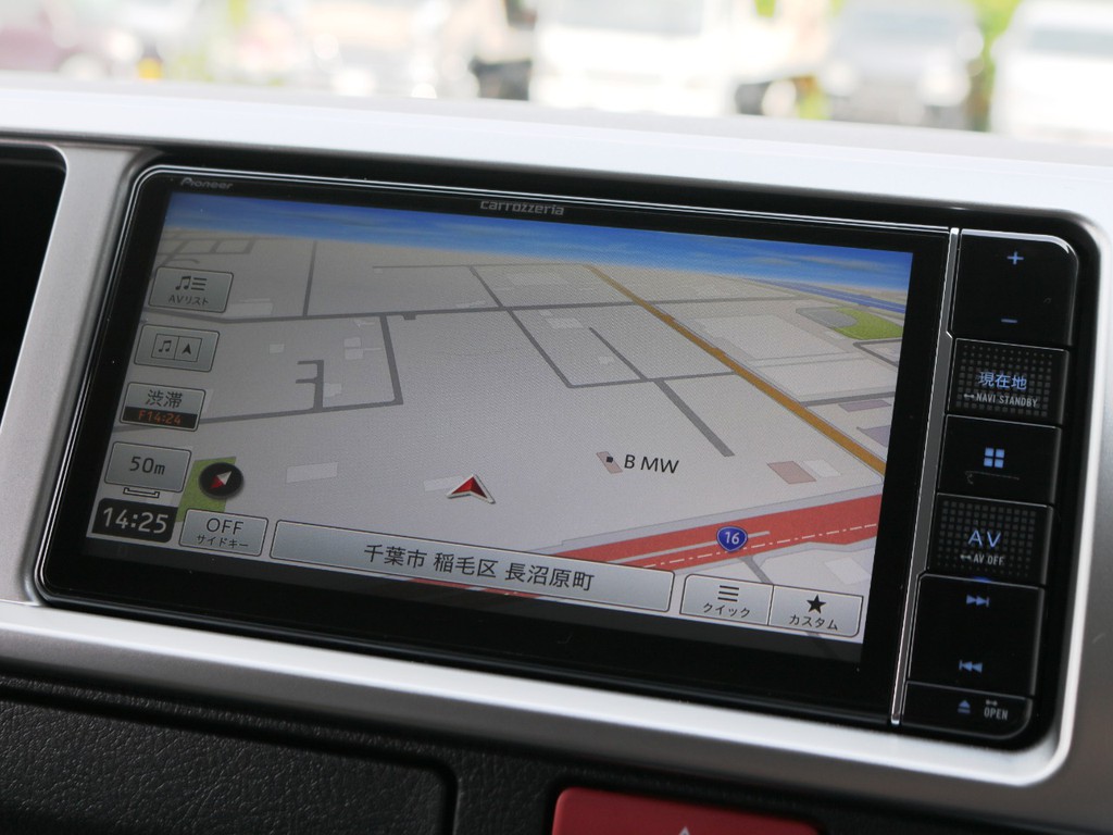 カロッツェリア　メモリーナビ！ＤＶＤ再生可能・フルセグＴＶ対応♪