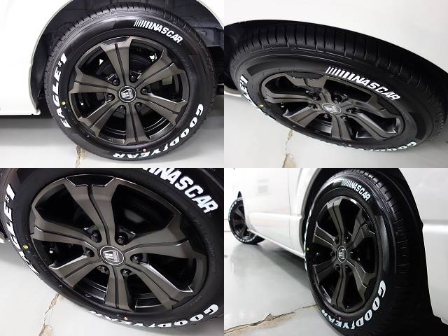 ホイールにはＦＬＥＸオリジナルカラー　バルベログランデ１７インチアルミホイールを新品で装着♪