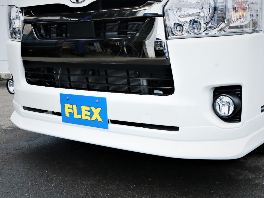 FLEXオリジナルデルフィーノラインフロントスポイラー！