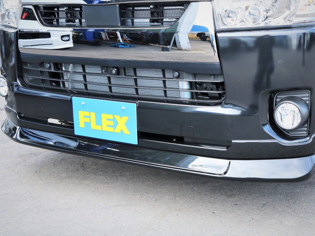 ＦＬＥＸオリジナルデルフィーノラインフロントスポイラー！
