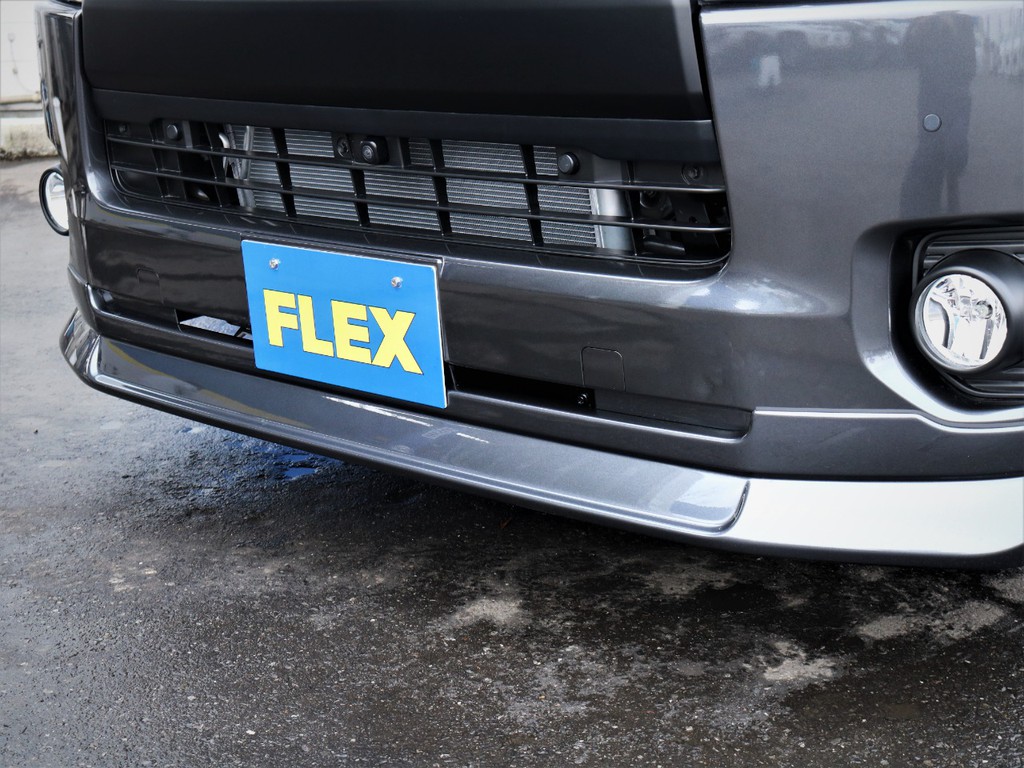 ＦＬＥＸオリジナルデルフィーノラインフロントスポイラー！