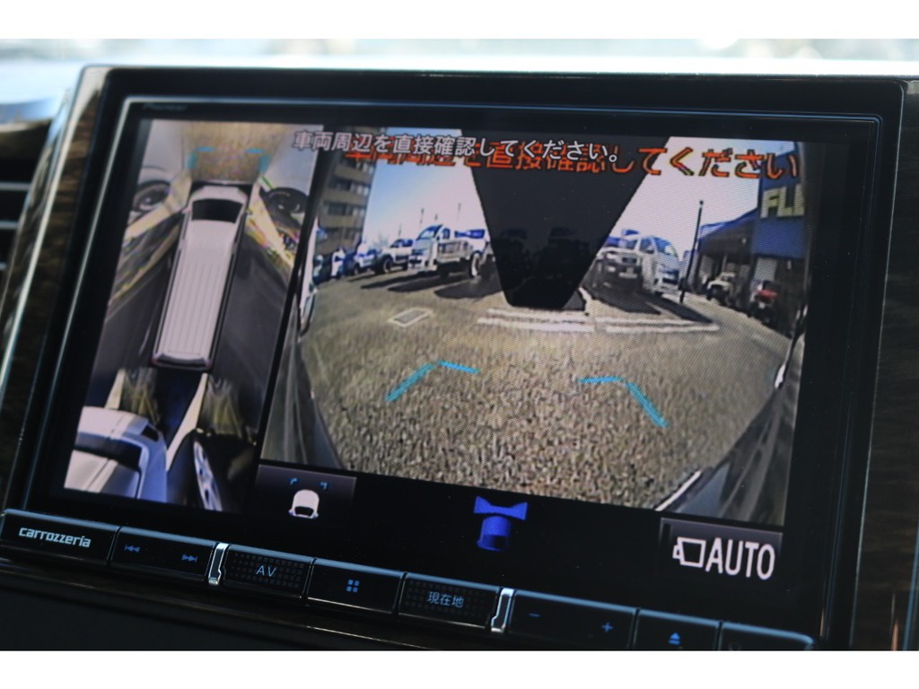 パノラミックビューモニター機能で安全性も向上しております！