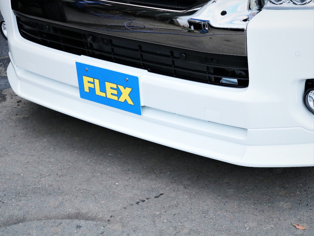 FLEXオリジナルデルフィーノラインフロントスポイラー！