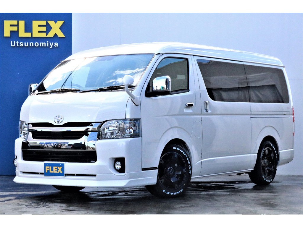 ６型のハイエースワイドバン