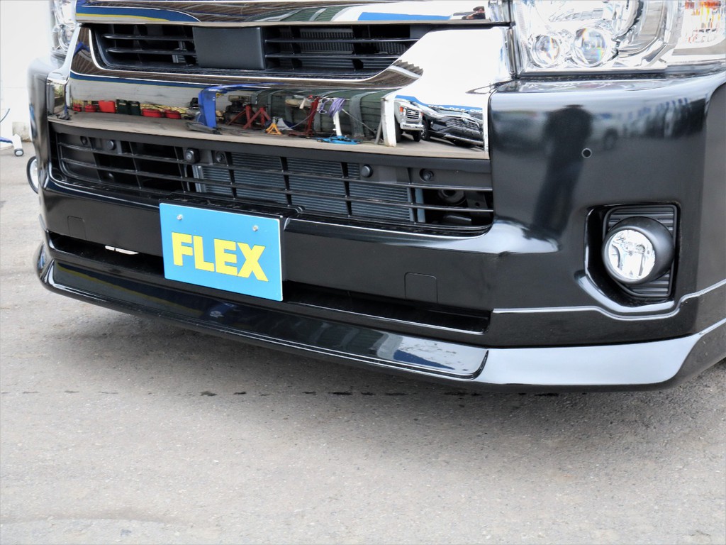 FLEXオリジナルデルフィーノラインフロントスポイラー！
