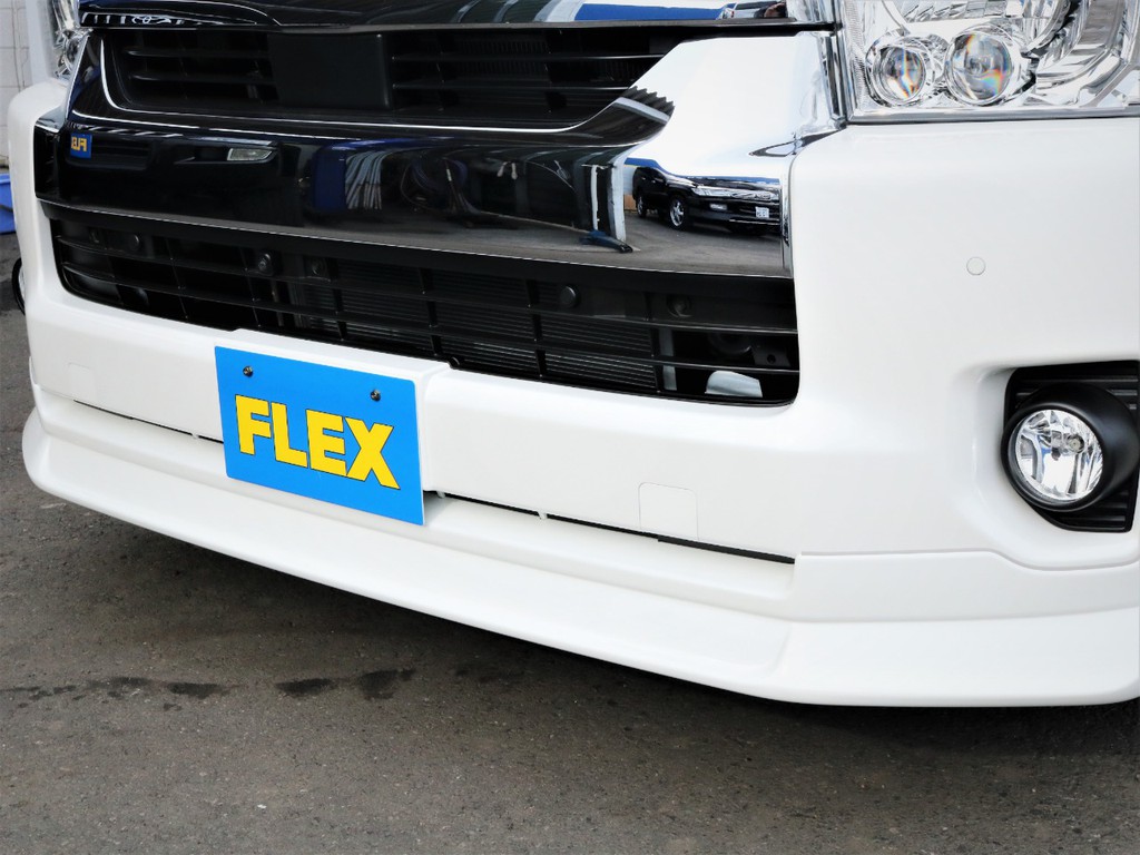 ＦＬＥＸオリジナルデルフィーノラインフロントスポイラー！