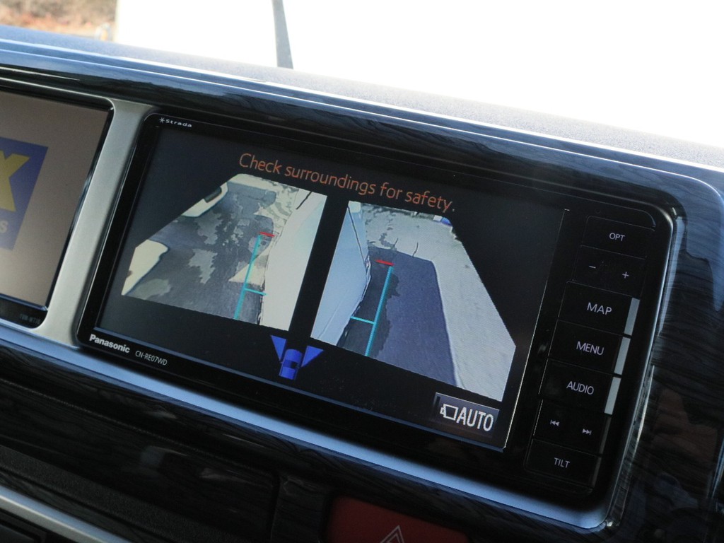 サイドビューの死角もカメラで対応可能です！