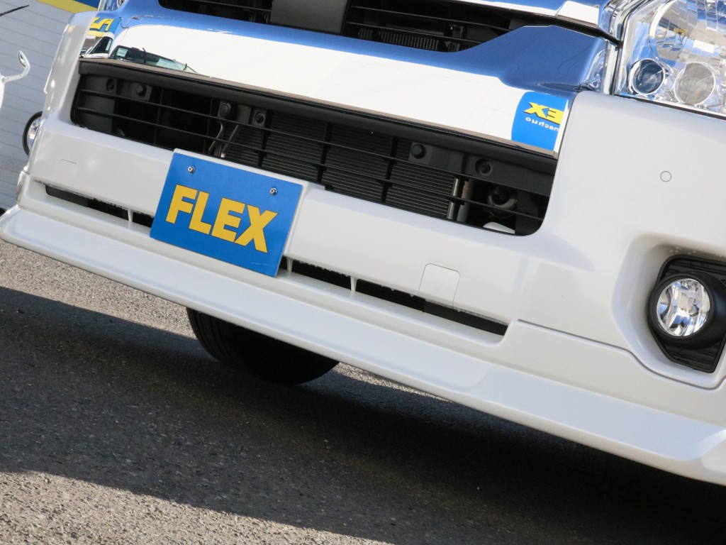 FLEXオリジナル☆deifinolineフロントスポイラー装着済み！