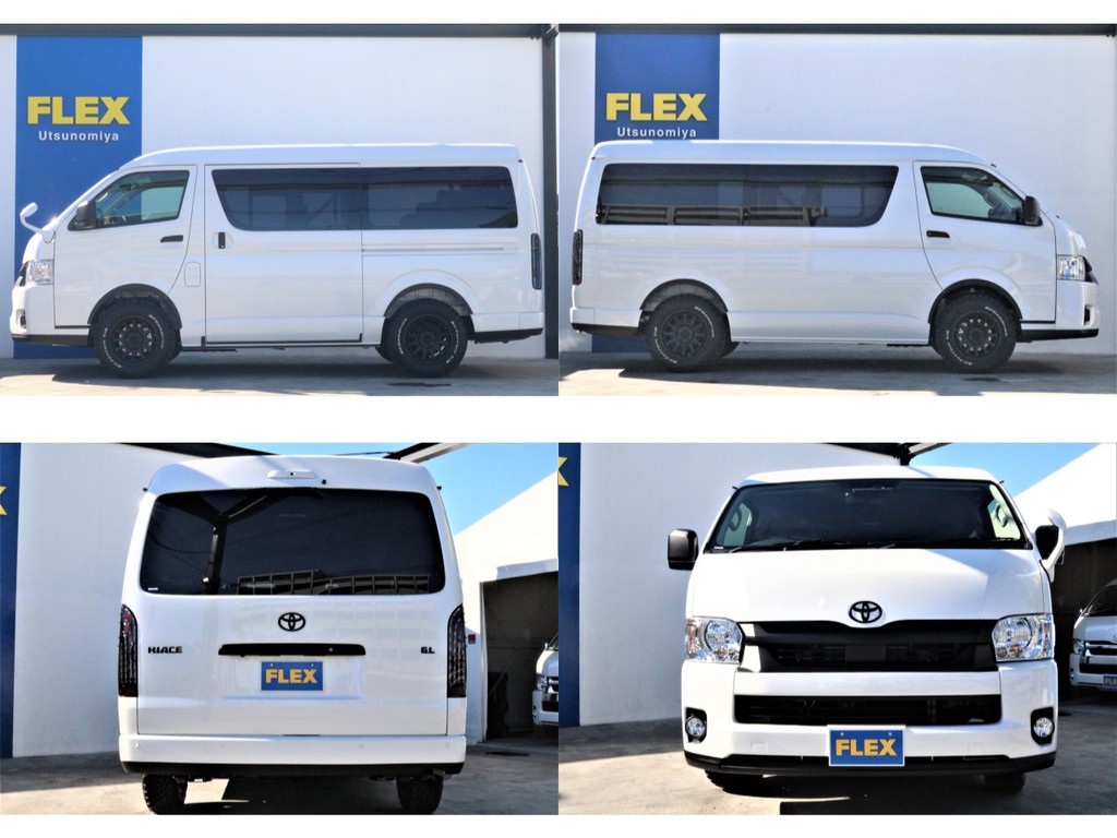 パワースライドドア・小窓付き・リアバンパー塗分け・フロントショートリップ