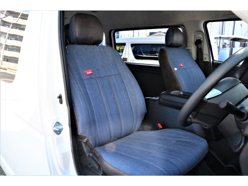 オリジナル内装デニムシートカバー