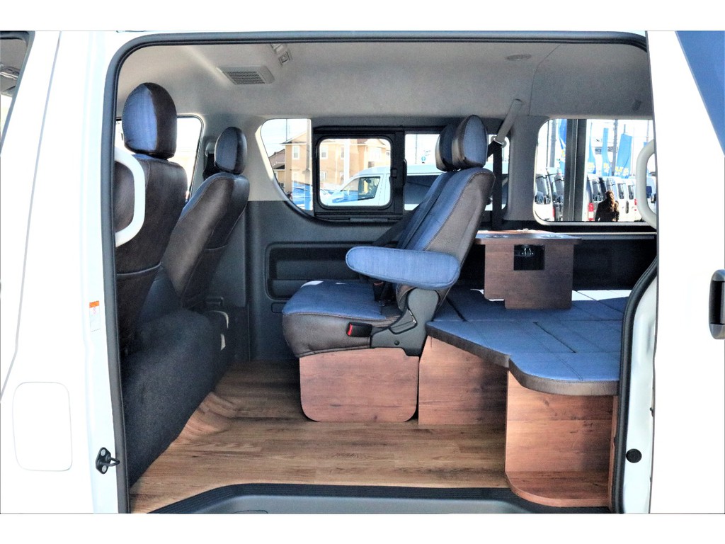 オリジナル内装架装Ｖｅｒ1デニム　セカンドシート