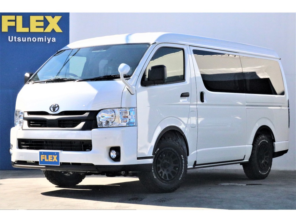 【新車】ハイエース　ワゴンＧＬロング４ＷＤ内装架装Ｖｅｒ1デニム