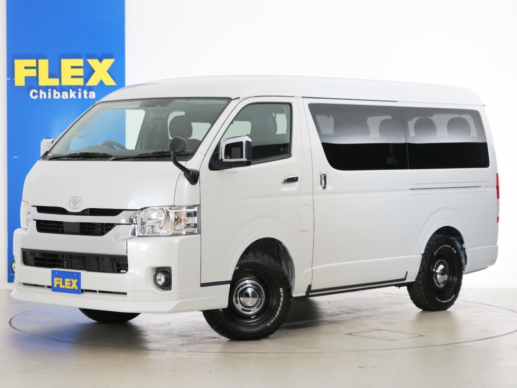 新車未登録　ハイエースワゴンＧＬ　ガソリン４ＷＤ　ＦＬＥＸオリジナル内装アレンジ【Ｖｅｒ２】！
