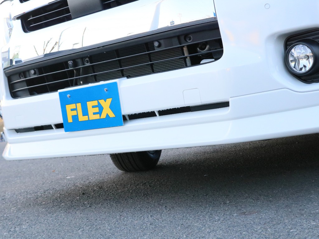 FLEXオリジナルDelfinoLineフロントスポイラー♪