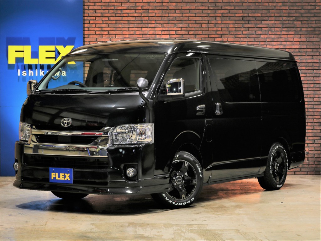 【新車未登録　ハイエースワゴン　内装架装Ｖｅｒ1　ガソリン４ＷＤ】お気軽にフレックスランクルハイエース石川店０７６－２７４－６００２までお問い合わせ下さい！