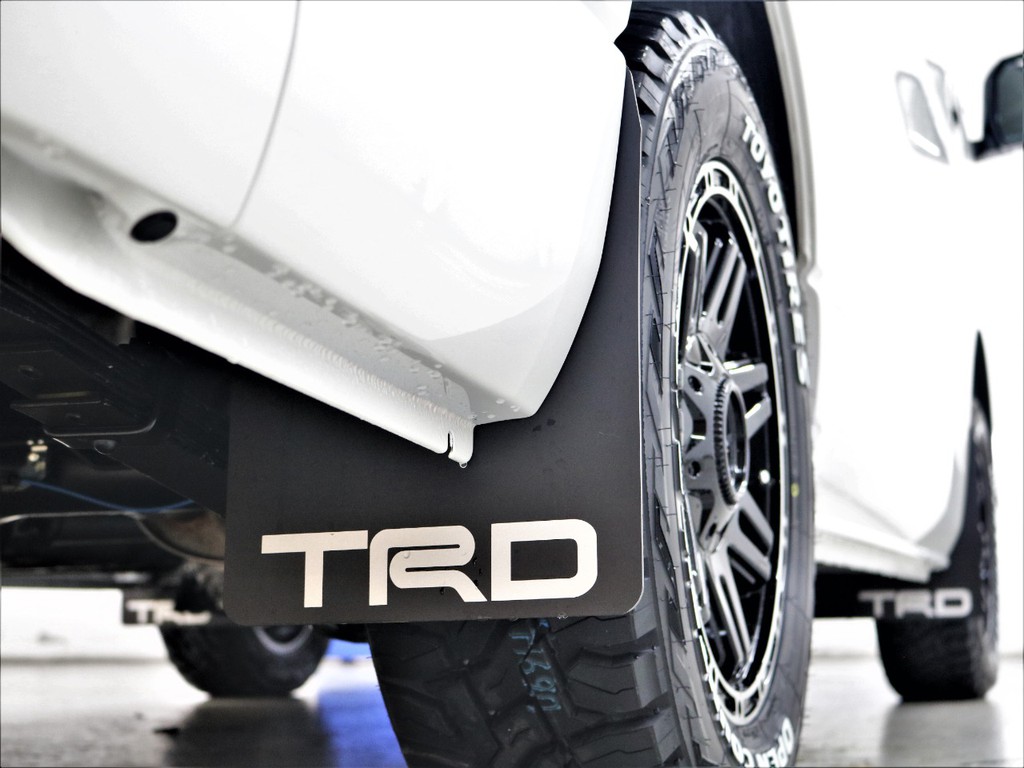 ＴＲＤマッドフラップ装着！