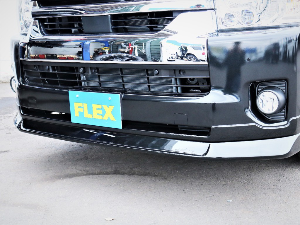 FLEXオリジナルデルフィーノラインフロントスポイラー！