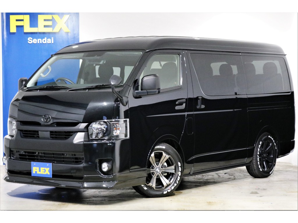 ★新車　ハイエースワゴンGL　４WD　VER2　ローダウン ブラックエディション★