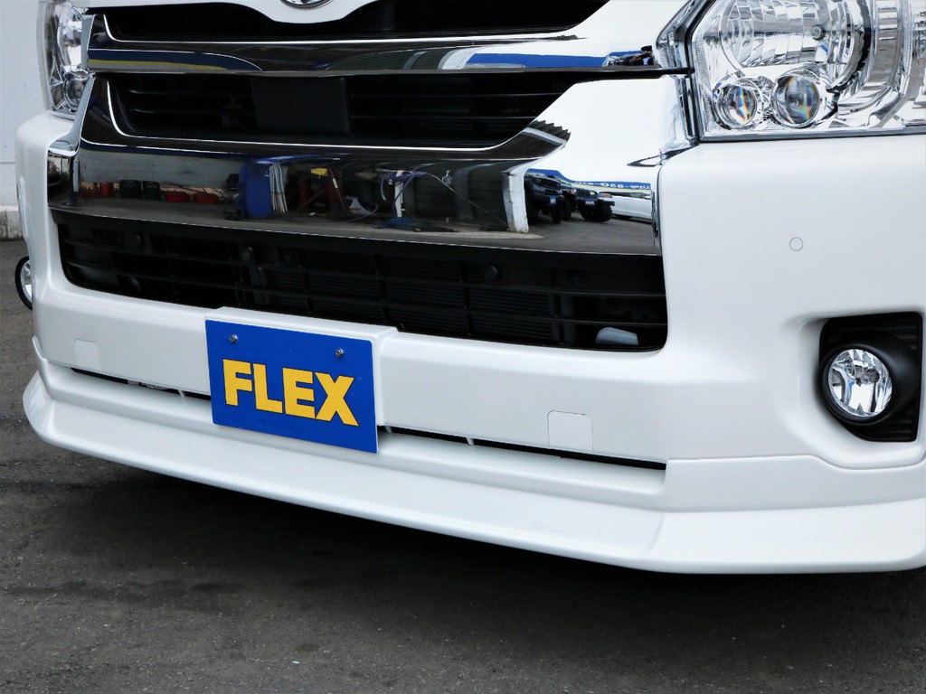 ＦＬＥＸオリジナルデルフィーノラインフロントスポイラー！