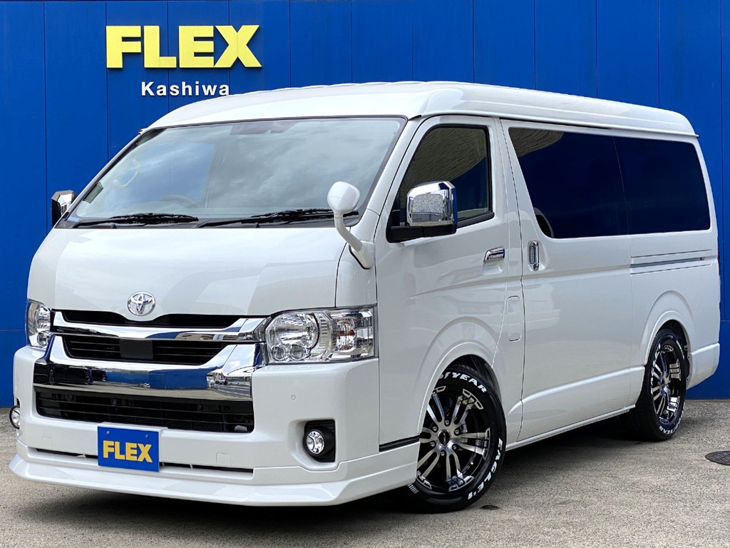 新車ハイエースワゴンＧＬ ＦＬＥＸオリジナル フロア施工 ライトカスタムパッケージが入庫しました！！