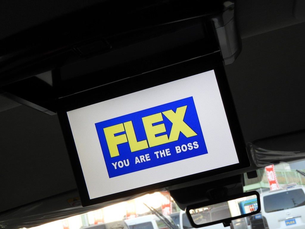 10.2インチフリップダウンモニター